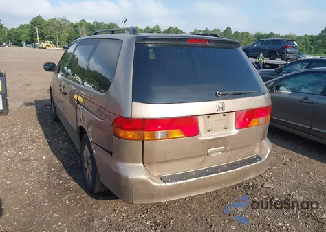 2003 Honda Odyssey Ex from USA, damaged, VIN 5FNRL18643B110603